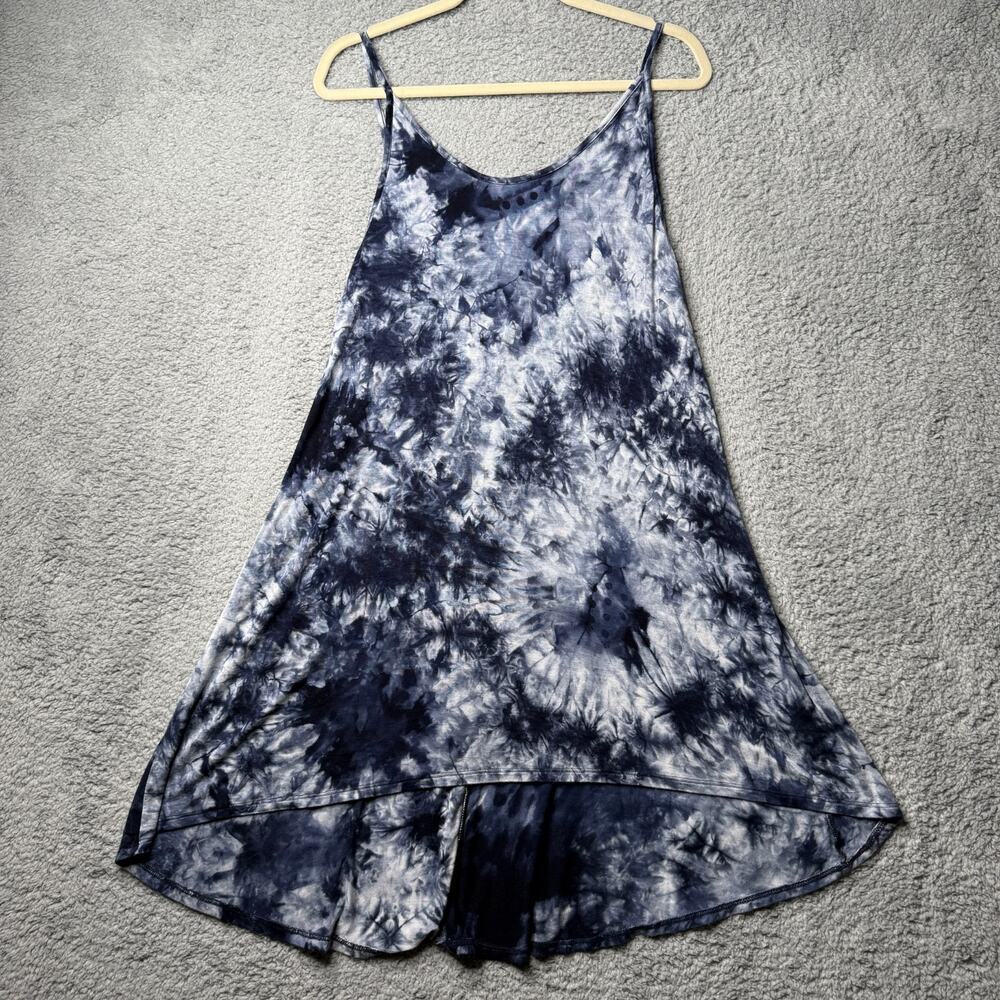 Cookies Hawaii Dress Womens Large Tie Dye Strappy